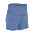 Frauen Yoga-Shorts mit hoher Taille